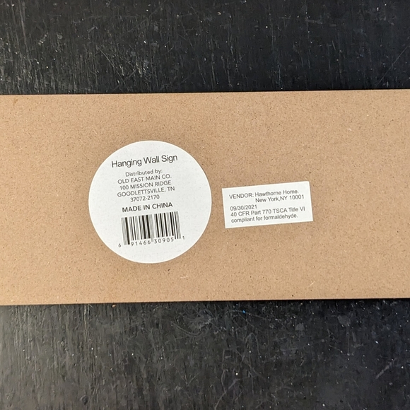 HP NWT Hawthorne Home “Choose Love” Wood Hanging Wall Decor - Picture 15 of 16